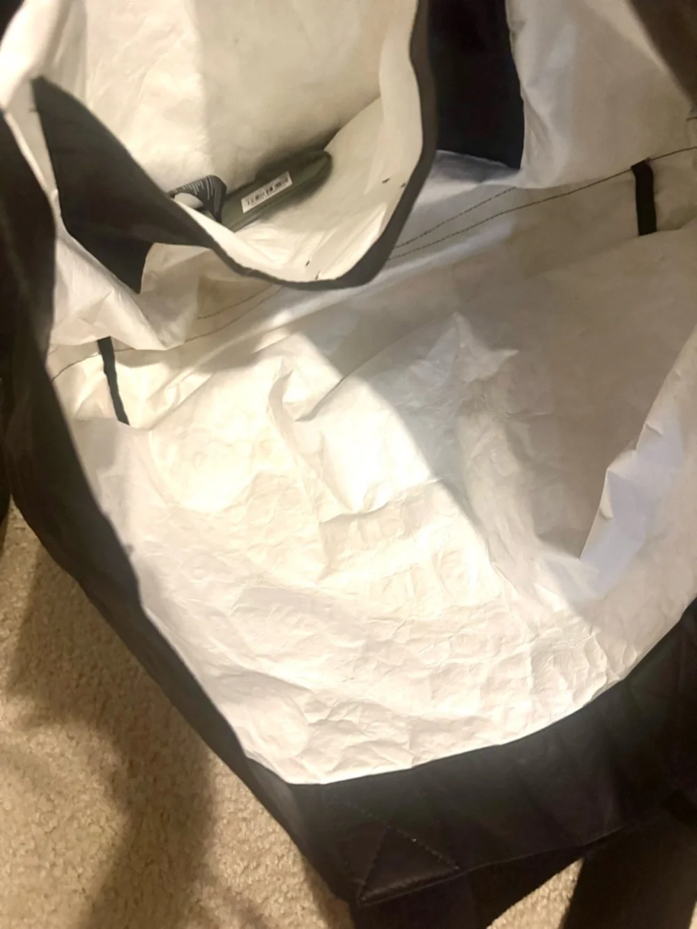 All Saints Black Tote Bag
